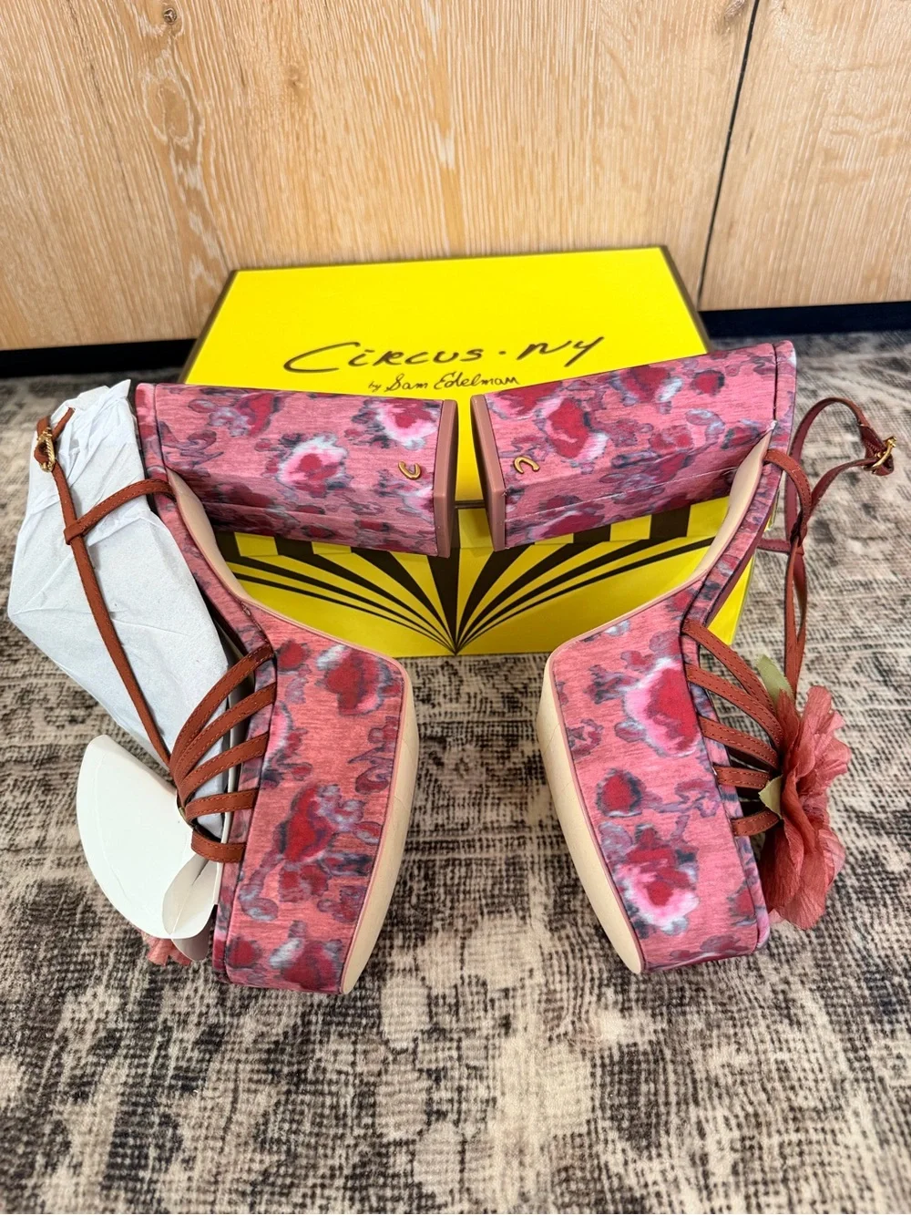Circus NY by Sam Edelman…Sienna Flower, Merlot.  NEW, Sz 9.5